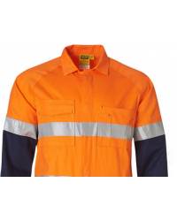Cotton Drill Coverall with 3M Tapes | Men's